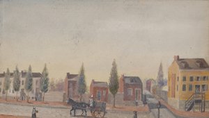 The Garbage Cart（ゴミ収集車）1870年代 作： William P. Chappel
