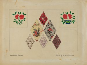 プリントキルトパターン 作： William P. Shearwood