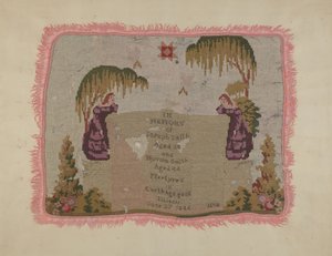 喪刺繍 作： William Parkinson