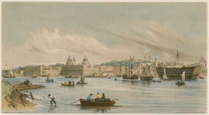 グリニッジとドレッドノート、c 1840 作： William Parrott