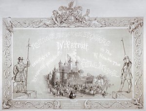 ロンドン塔から出航するトーマス・ジョンソン市長一行（1840年 作： William Parrott