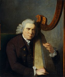 盲目のハープ奏者、ジョン・パリー」1710～1782年、1775～91年