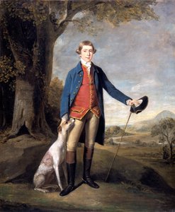 ワトキン・E・ウィン1755～1796年、1770年。 作： William Parry