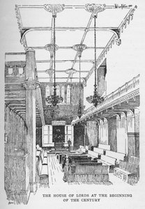 世紀初頭の貴族院、c1897 作： William Patten