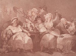 自然からのスケッチ、1784年1月24日。 作： William Paulet Carey