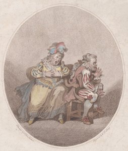 1784年4月1日、The Duenna & Little Isaac。 作： William Paulet Carey