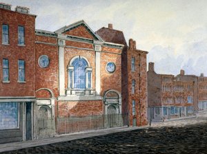 ロンドン・ウォールのセント・アルフェージュ教会、ロンドン、c1814