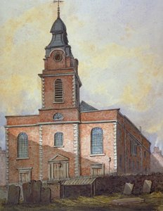 ロンドン、セント・ジョン・アット・ワッピング教会、1815年頃