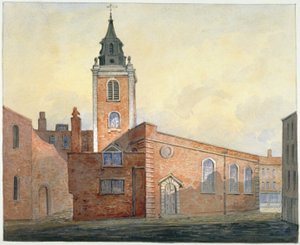 シティ・オブ・ロンドン、セント・マイケル・バシショー教会（1815年