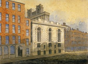 ロンバード・ストリート、シティ・オブ・ロンドン、1815年 作： William Pearson