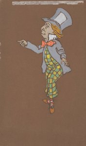 マッドハッター（『アリス・イン・ワンダーランド』の衣装デザイン、1915年） 作： William Penhallow Henderson