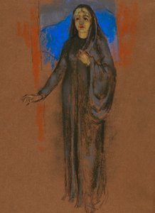 サラ・アルグッド、キャスリーン・ニ・フーリハン役、シカゴ、1915年 作： William Penhallow Henderson