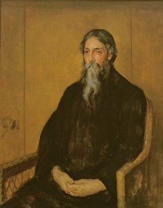 ラビンドラナート・タゴール卿 作： William Penhallow Henderson