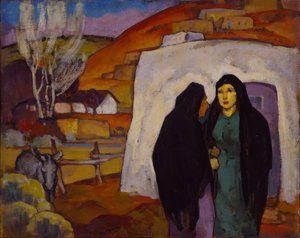 1922年頃の「The Gossip」。 作： William Penhallow Henderson