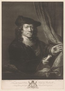 見知らぬ男の肖像 作： William Pether