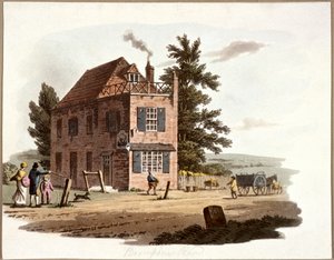ロンドン、ケンジントン、ブロンプトン・ロード、1810年頃 作： William Pickett