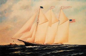 The Commander（油彩・キャンバス 作： William Pierce Stubbs