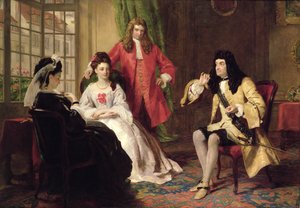 フォピントン卿と彼の冒険 作： William Powell Frith