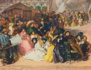 ラムズゲートサンズ、1854年、1948年。 作： William Powell Frith
