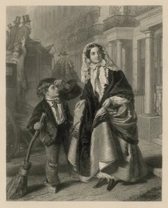 クロッシングスイーパー 作： William Powell Frith