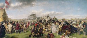 ダービー・デイ（1856年） 作： William Powell Frith