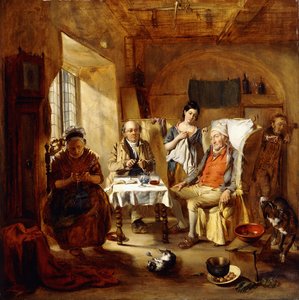家族弁護士、1857 作： William Powell Frith