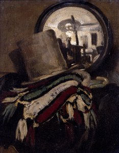 ジェームズ・プライドの帽子、1893～98年頃（油彩） 作： William and Pryde James Nicholson