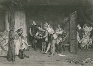 クリストファースライ、じゃじゃ馬の飼いならし、1880年頃 作： William Quiller Orchardson
