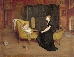 彼女の偶像 1868-70年頃 油彩・キャンバス