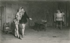 ヘンリー王子、ポイント、およびファルスタッフ、ヘンリー4世、前編 作： William Quiller Orchardson