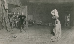 タルボットとオーヴェルニュ伯爵夫人、ヘンリー6世、前編 作： William Quiller Orchardson