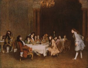 ヴォルテール事件、1883-1907、c1930。 作： William Quiller Orchardson