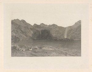 Lago Keswick, Cumberland 作： William Radclyffe