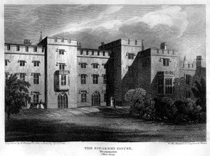 スピーカーハウス、ウェストミンスター、ロンドン、1815年。 作： William Radclyffe