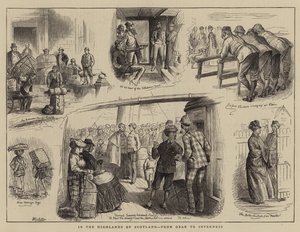 スコットランドの高地、オーバンからインバネスまで 作： William Ralston