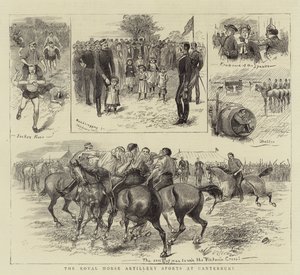 カンタベリーの王立馬砲スポーツ 作： William Ralston