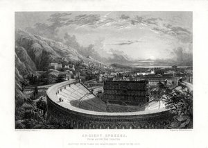 古代エフェソス、トルコ、1887 作： William Richardson
