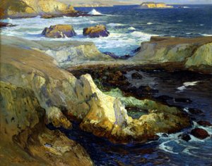 カリフォルニア州イブニングタイド 作： William Ritschel