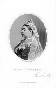 ビクトリア女王、イギリスとアイルランドのイギリスの女王、1899年。 作： William Roffe