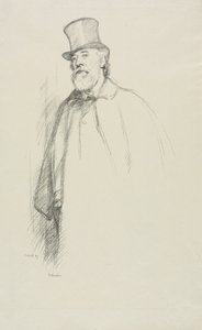 アルフォンス・ルグロ 作： William Rothenstein