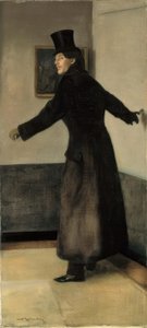 チャールズ・コンダー-ジェム。 v。W.Rothenstein 作： William Rothenstein