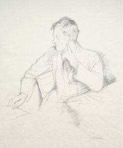 チャールズヘーゼルウッドシャノン、1897年。 作： William Rothenstein