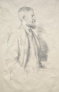 ジョージバーナードショー、1897年。 作： William Rothenstein