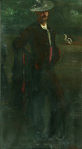 トレロとしてのイグナシオ・ズロアガ 1895年頃（油彩・カンヴァス） 作： William Rothenstein