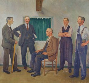 オークリッジ職人 作： William Rothenstein