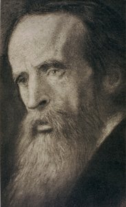 レスリー・スティーブン卿 (1832-1904) の肖像 (リソ) 作： William Rothenstein