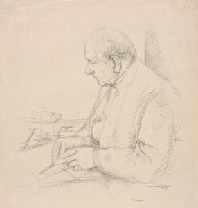 サーフランシスシーモアヘイデン、1897年。 作： William Rothenstein