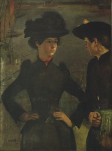 コスター・ガールズ 作： William Rothenstein