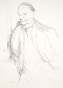 トーマス・ハーディ 作： William Rothenstein