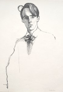 ウィリアム・バトラー・イェイツ 作： William Rothenstein